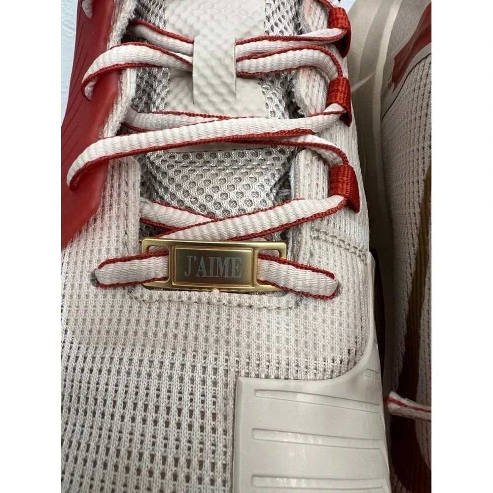 Nike GP Challenge 1 PRM Women's Tennis Shoes Sz 12 Sail Red Gold‎ FQ3164-103